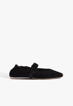 Vivi Suede Sneakerina 5 Black Suede - Schutz Shoes