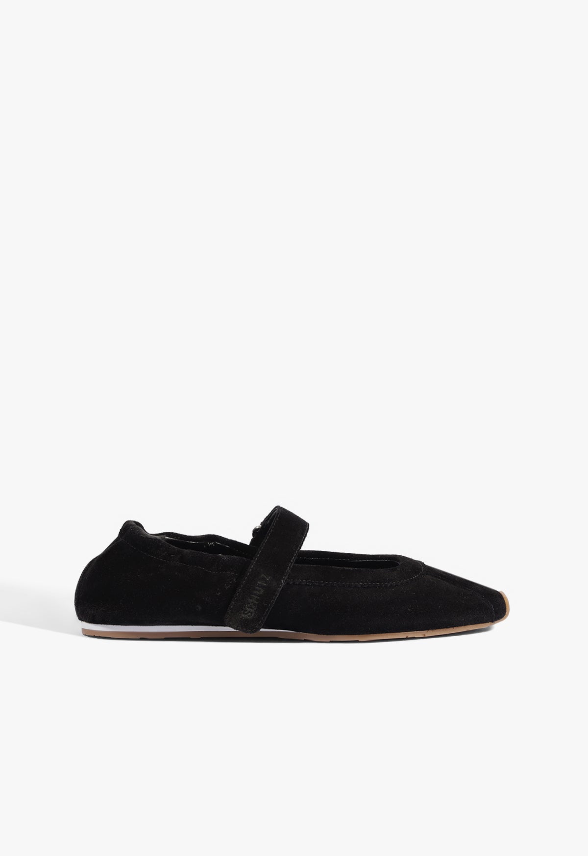 Vivi Suede Sneakerina 5 Black Suede - Schutz Shoes