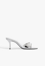 Elodie Metallic Sandal 5 Silver Metallic - Schutz Shoes